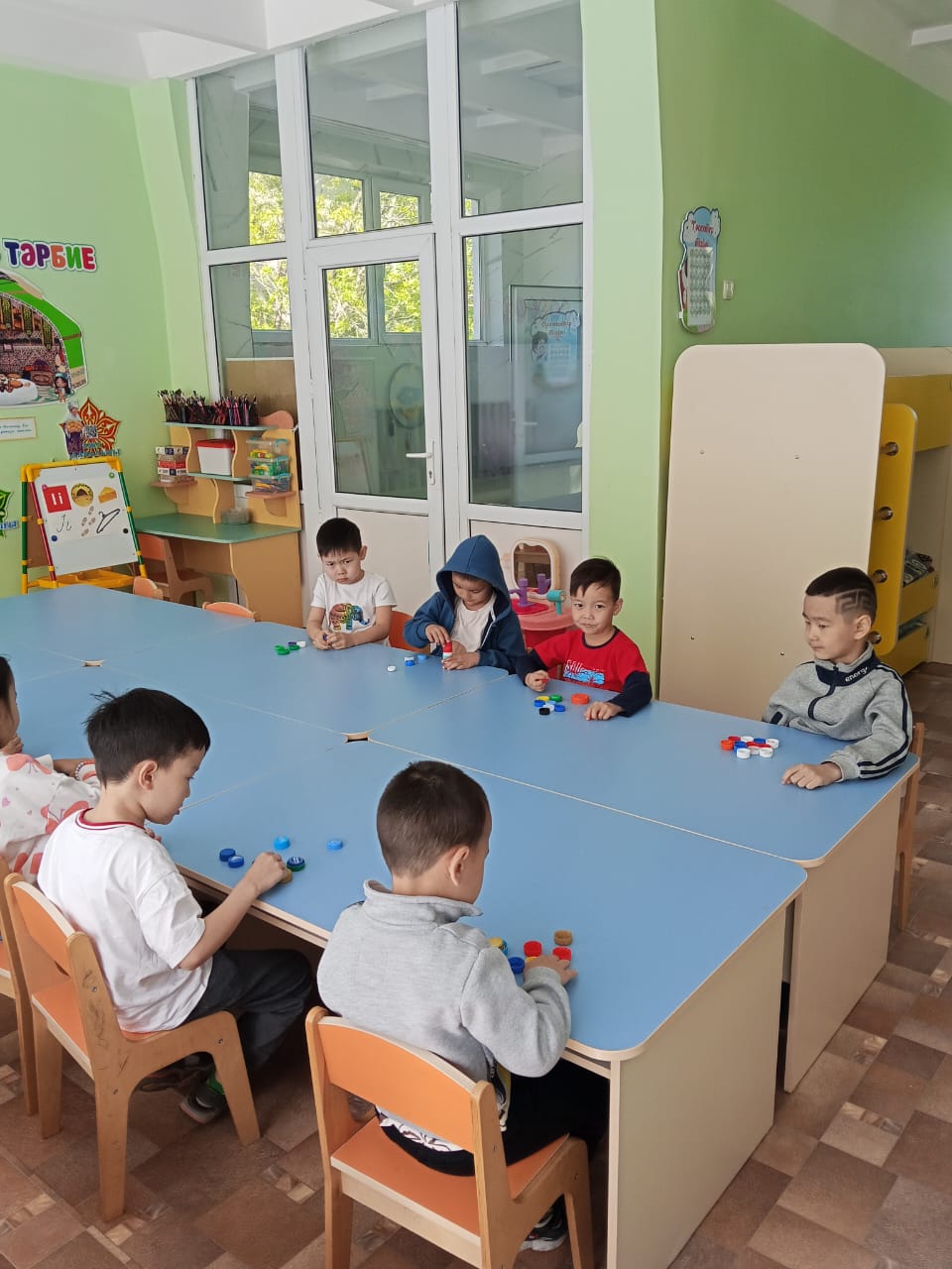 Акция "Мейірімді қақпақтар" "Балдырған" МАД тобы
